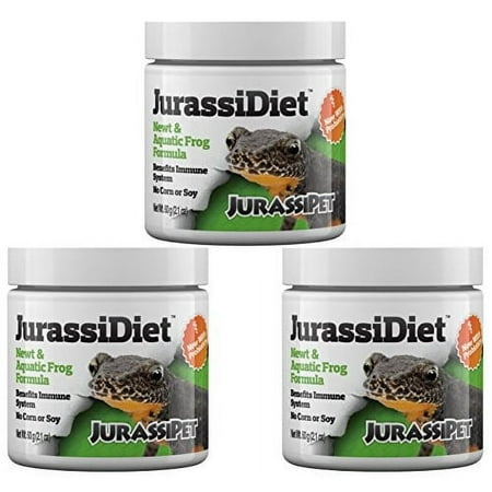 Jurassipet JurassiDiet Newt & Aquatic Frog Food Dry Reptiles & Amphibians Food, 2.1 Oz
