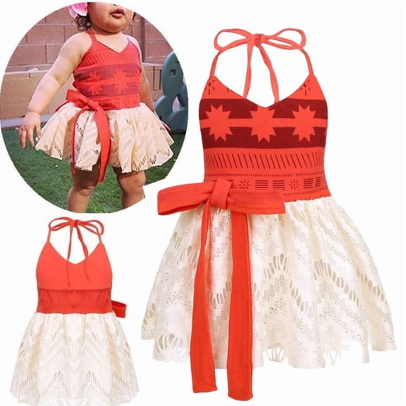 Jurebecia Baby Girl Princess Costume Clothes Halter Backless Jumpsuit Dress Tulle Sundress Adventure Outfits