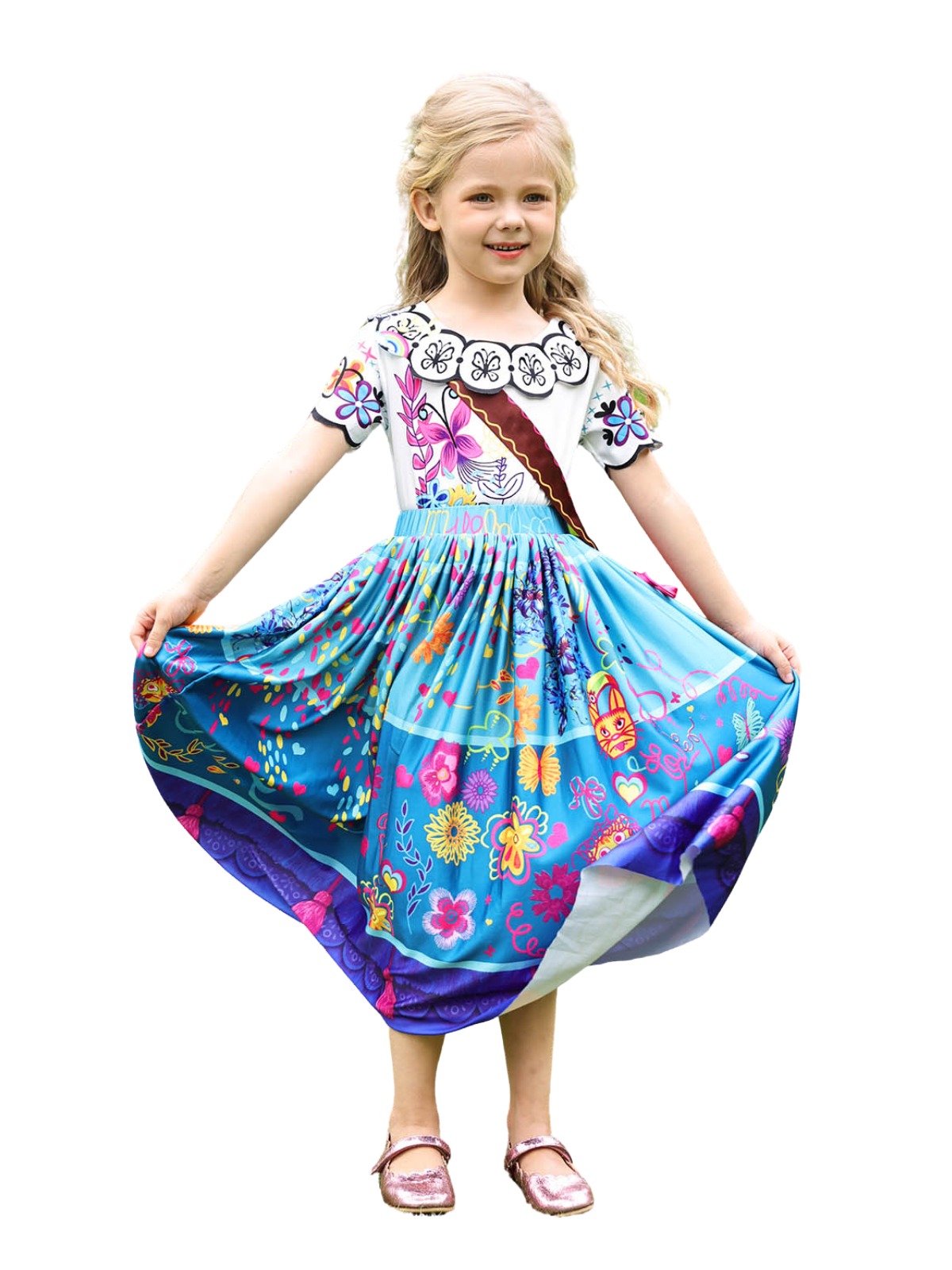 Encanto Inspired Mirabel Birthday Party Dress up With Bag and 