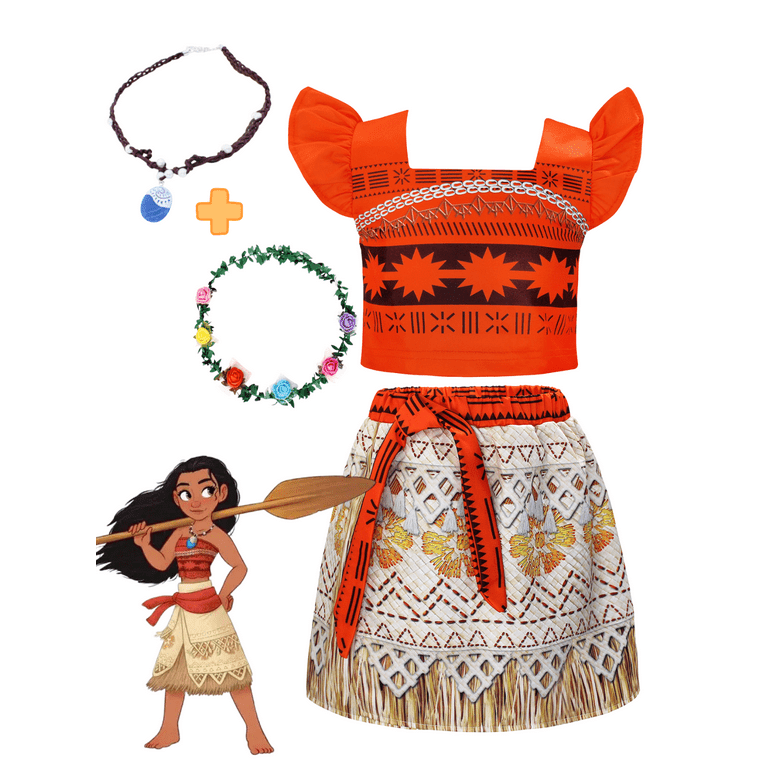 Disney Store Moana Costume For Kids