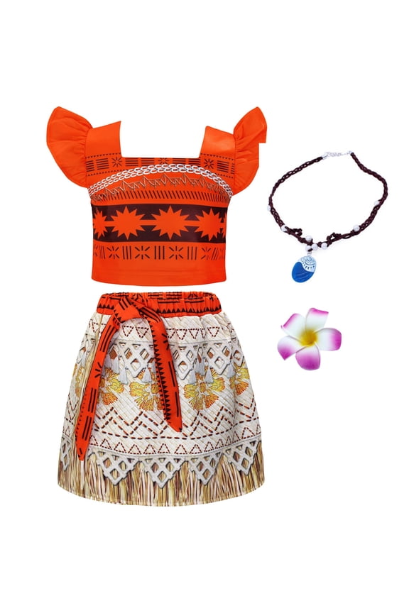 Princess Costume Dress for Girls Kids Ocean Theme up Birthday Halloween Outfit 2T(1-2Years)
