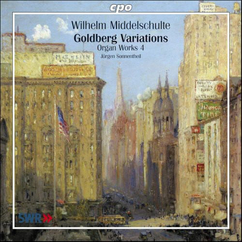 Jurgen Sonnentheil - Organ Works 4 / Goldberg Variations Arranged Organ - Music & Performance - CD