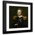 thumbnail image 1 of Jurjen De Jong 20x23 Black Modern Framed Museum Art Print Titled - J. D. B. Wilkens, Lieutenant Colonel in the Infantry (1837), 1 of 5