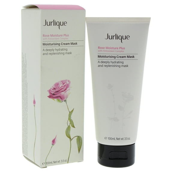 Jurlique Rose Moisture Plus Moisturising Cream Mask - For Dehydrated & Dry Skin - 3.5 oz