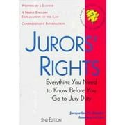 Pre-Owned Jurors' Rights (Paperback) 1570713332 9781570713330
