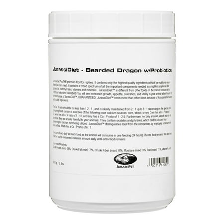 JurrasiDiet Adult Bearded Dragon Food 2 Lb