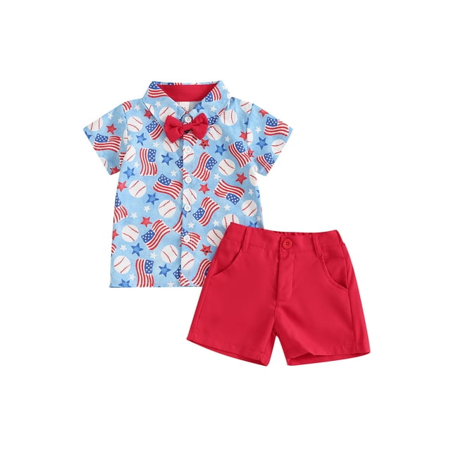 4th of july infant boy outfits