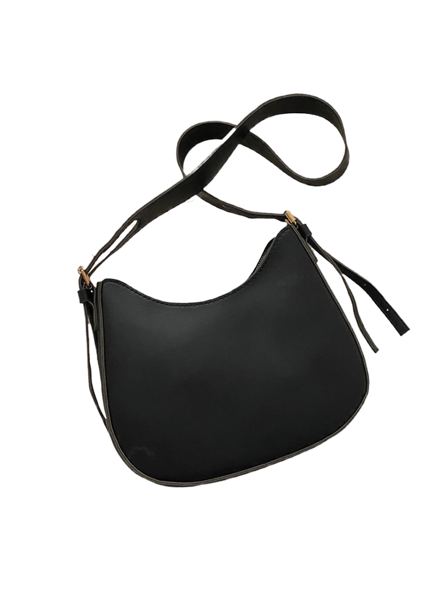 Jusddie Women Handbag Multi Pockets Shoulder Bag Zipper Retro Crossbody Bags Designer Ladies