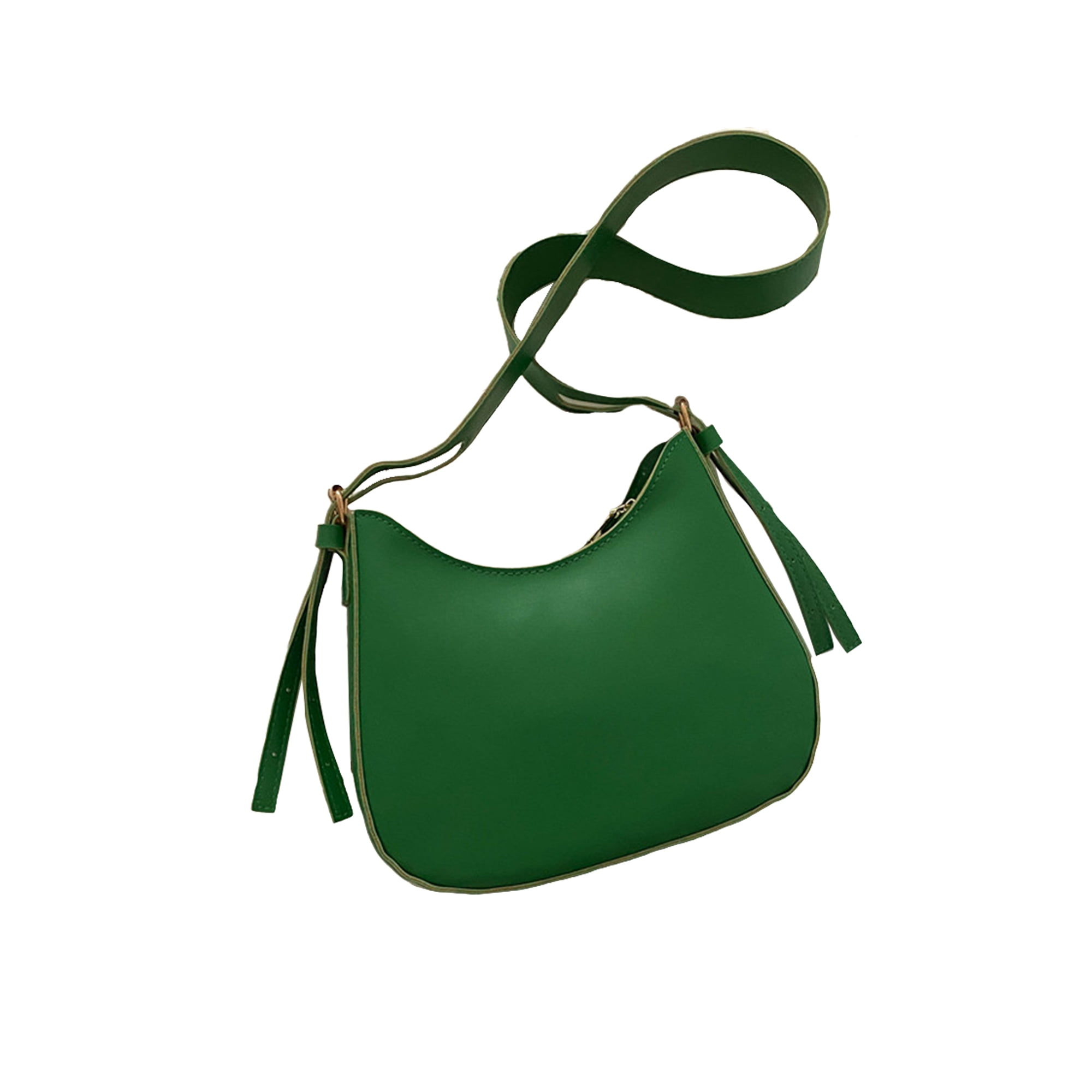 Lumento Women 2Pcs Multi Pockets Handbag Ladies Classic Buckle