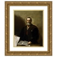 thumbnail image 1 of Jusepe de Ribera 12x14 Gold Ornate Wood Frame and Double Matted Museum Art Print Titled - Philosopher Crates, 1 of 4