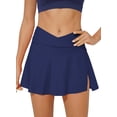 thumbnail image 1 of Jusfitsu High Waisted Swim Skirt for Women Tummy Control Bikini Tankini Swimsuit Bottom Swimdress, 1 of 6