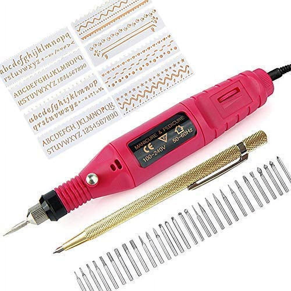 Portable Precision Engraving Pen DIY Engraving Tool Electric Engraver  Etching Craft Scribe Jewelry Metal Glass Leather