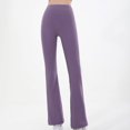 thumbnail image 1 of Juslio Athletic Pants for Women Yoga Pants Flare High Waisted Soft Elastic Leggings Yoga Pants, 1 of 4