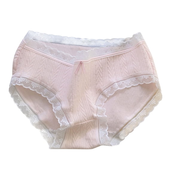 Juslio Big Kids Underwear Cotton Mid Waist Panties Girls Underwear Brief Character Underwear Breathable Soft Panties