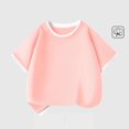 thumbnail image 1 of Juslio Boys Cotton Shirts Casual Short Sleeved Tops, Comfortable Breathable Crew Neck T Shirts Sizes 2-18, 1 of 6