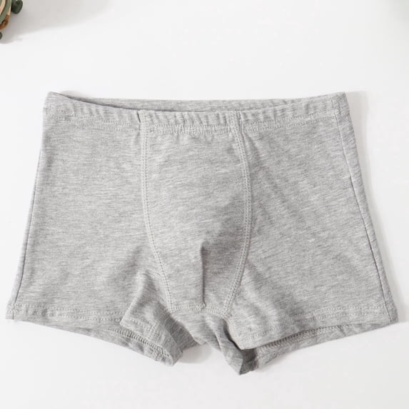 Juslio Boys Girls Underwear Soft Breathable Toddler Underwear Panties Boxer Briefs Mid Waist Cotton Panties