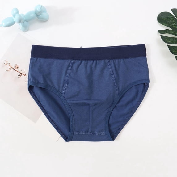 Juslio Boys Girls Underwear Soft Breathable Toddler Underwear Panties Brief Character Underwear Mid Waist Cotton Panties