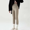 thumbnail image 1 of Juslio Girls Pants Solid Casual Close Fitting Sports With Elastic Waist Khaki, 1 of 5