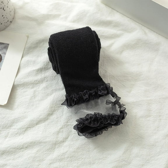 Juslio Boys Pants Summer Leggings Hollow Out Breathable Mosquito Proof Mesh Pantyhose Black