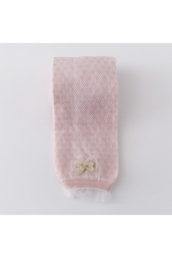 Boys Pants Summer Leggings Hollow Out Breathable Mosquito Proof Mesh Pantyhose Pink