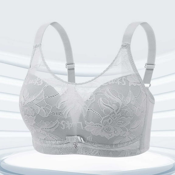 Juslio Bras for Women No Underwire Bra Backless Breathable Sports Comfortable Push Up Bra