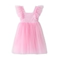 thumbnail image 1 of Juslio Girls Dresses Summer Beach Girls Skirt Kids Clothes Sleeveless Casual Little Girl Dresses, 1 of 8