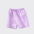 thumbnail image 1 of Juslio Girls Kids Elastic Waist Breathable Cotton Shorts Loose Casual Shorts Sizes 3, 1 of 5