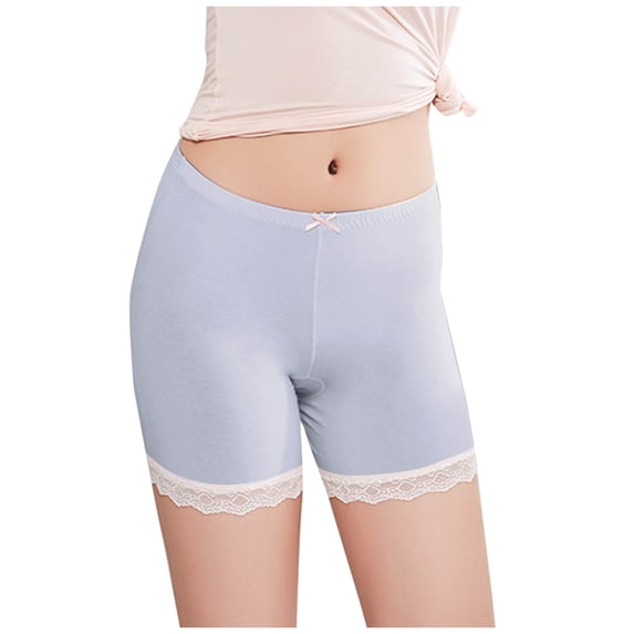 Juslio Girls Panties Mid Waist Tight Teen Girls Underwear Boxer Briefs Breathable Soft Panties