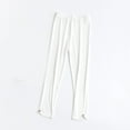 thumbnail image 1 of Juslio Girls Pants Casual Unisex Child Summer Mid Size Straight LegTight Cool Comfortable White, 1 of 3