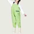 thumbnail image 1 of Juslio Girls Pants Casual Unisex Child Water Fishing Clothes Sea Waterproof Clothes Water Wading Clothes Green, 1 of 5