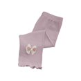thumbnail image 1 of Juslio Girls Capris Girls' Summer Thin Elastic Waistband Cropped Casual Children's Children's Outerwear Mid（Purple Capris， 2 Years）, 1 of 6