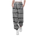thumbnail image 1 of Juslio Girls Pants Unisex Child Casual Sports Boys Full Length Wearing Lantern With Pockets Outside Gray, 1 of 7