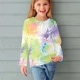 thumbnail image 1 of Juslio Girls Shirts Long Sleeve Girls and Boys Shirts Fashion Tops Casual Kids Clothing Sweatshirts, 1 of 5
