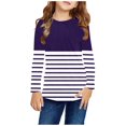 thumbnail image 1 of Juslio Girls Shirts Long Sleeve Girls and Boys Shirts Fashion Tops Casual Kids Clothing, 1 of 6