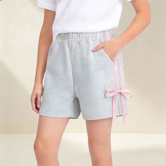 Juslio Girls Shorts Bike Shorts Casual Shorts for Kids Summer Loose Comfortable Breathable Shorts ,Sizes 6 Months