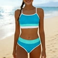 thumbnail image 1 of Juslio Girls Swimsuit Cute Two Piece Bikini Sets Quick Dry Beach Kids Swimsuits Sizes 5, 1 of 9