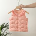 thumbnail image 1 of Juslio Kids Coats Girls Vests Sleeveless Crew Neck Unisex Kids Jacket Winter Warm Casual Coats, 1 of 3
