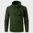 thumbnail image 1 of Juslio Men Sweaters Pullovers Lightweight Sweaters Crew Neck Long Sleeve Knit Green, 1 of 9