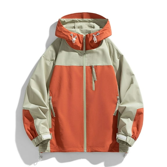 Juslio Mens Hoodies Mens Winter Coats Zipper Long Sleeve Outerwear Casual Coat/Jacket