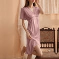 thumbnail image 1 of Juslio Nightgowns for Women Padded cups Comfortable Sexy Long Sleepshirts, 1 of 3