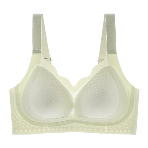 Juslio No Underwire Bra Push Up Bra Comfortable Seamless Sports Backless Bras for Women