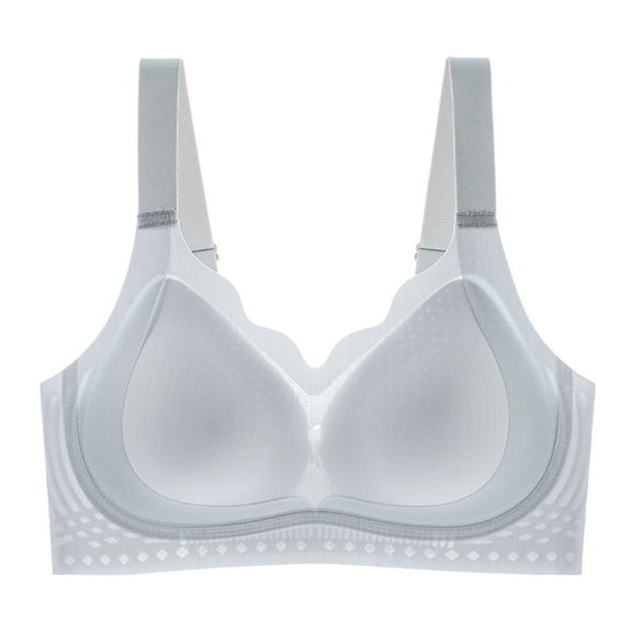 Juslio No Underwire Bra Push Up Bra Comfortable Seamless Sports Backless Bras for Women