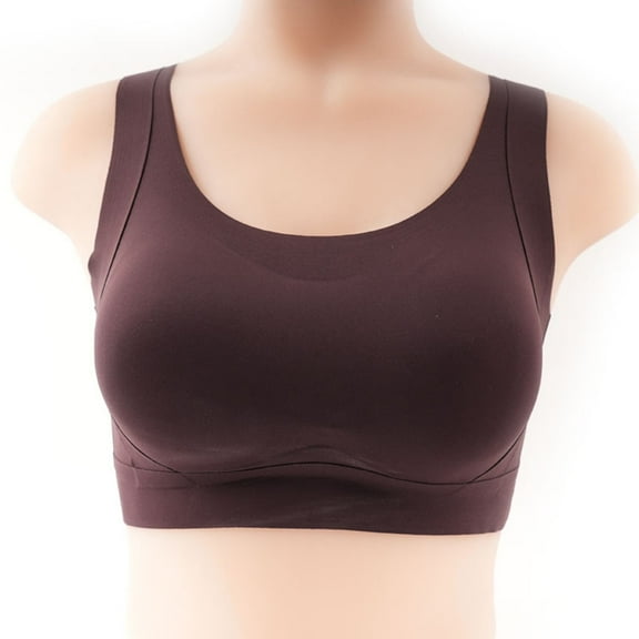 Juslio No Underwire Bra Push Up Bra Comfortable Seamless Sports Backless Bras for Women