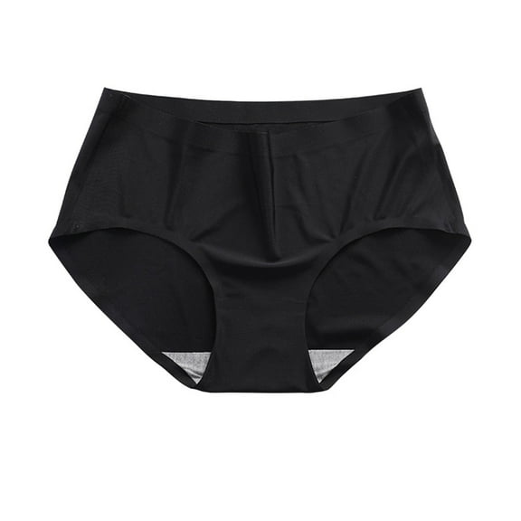 Juslio Panties for Women Low Waist Soft Sexy Breathable Soft Soft Elastic Underwear