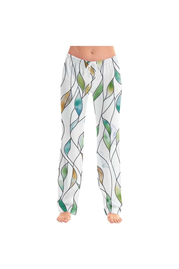 Pants for Women Drawstring Loose Elastic Waist Comfortable High Waist with Pockets Straight Pants