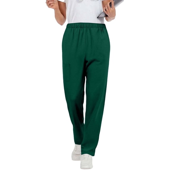 Juslio Pants for Women High Waist Plus Size Business with Pockets High Elastic Comfortable Straight Pants