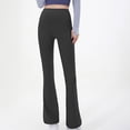 thumbnail image 1 of Juslio Pants for Women Yoga Pants Flare High Waisted Soft Elastic Leggings Yoga Pants, 1 of 6
