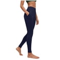 thumbnail image 1 of Juslio Leggings for Women with Pockets Leggings Workout Sporty Yoga Pants Comfortable High Waist High Elastic, 1 of 5