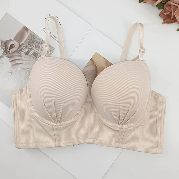 Juslio Push Up Bra Bras for Women Backless Breathable Sports Comfortable Womens Bras