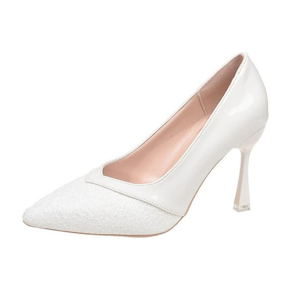 Juslio Shoes for Women High Heels Shoes Comfortable Casual Shoes